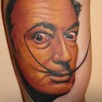фото примеры татуировки с портретом 15.03.2019 №200 - tattoo portrait - tatufoto.com