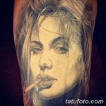 фото примеры татуировки с портретом 15.03.2019 №202 - tattoo portrait - tatufoto.com