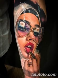 фото примеры татуировки с портретом 15.03.2019 №216 - tattoo portrait - tatufoto.com