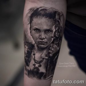 фото примеры татуировки с портретом 15.03.2019 №218 - tattoo portrait - tatufoto.com