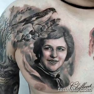 фото примеры татуировки с портретом 15.03.2019 №219 - tattoo portrait - tatufoto.com