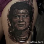 фото примеры татуировки с портретом 15.03.2019 №263 - tattoo portrait - tatufoto.com