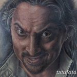 фото примеры татуировки с портретом 15.03.2019 №277 - tattoo portrait - tatufoto.com