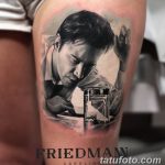 фото примеры татуировки с портретом 15.03.2019 №286 - tattoo portrait - tatufoto.com