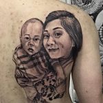 фото примеры татуировки с портретом 15.03.2019 №312 - tattoo portrait - tatufoto.com