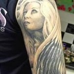 фото примеры татуировки с портретом 15.03.2019 №333 - tattoo portrait - tatufoto.com