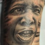 фото примеры татуировки с портретом 15.03.2019 №355 - tattoo portrait - tatufoto.com