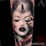 фото примеры татуировки с портретом 15.03.2019 №363 - tattoo portrait - tatufoto.com