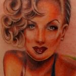 фото примеры татуировки с портретом 15.03.2019 №387 - tattoo portrait - tatufoto.com
