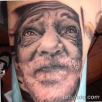 фото примеры татуировки с портретом 15.03.2019 №417 - tattoo portrait - tatufoto.com