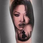 фото примеры татуировки с портретом 15.03.2019 №424 - tattoo portrait - tatufoto.com