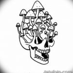 фото рисунка тату гриб 27.03.2019 №093 - tattoo mushroom - tatufoto.com
