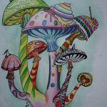 фото рисунка тату гриб 27.03.2019 №145 - tattoo mushroom - tatufoto.com
