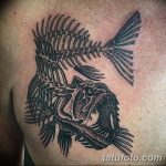 фото рисунка тату со скелетом 26.03.2019 №099 - skeleton tattoo - tatufoto.com