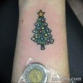 фото тату Ёлки 05.03.2019 №004 - photo tattoo Christmas trees - tatufoto.com
