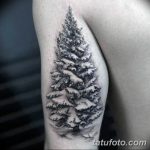фото тату Ёлки 05.03.2019 №008 - photo tattoo Christmas trees - tatufoto.com