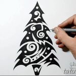 фото тату Ёлки 05.03.2019 №021 - photo tattoo Christmas trees - tatufoto.com