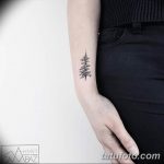 фото тату Ёлки 05.03.2019 №047 - photo tattoo Christmas trees - tatufoto.com