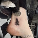 фото тату Ёлки 05.03.2019 №049 - photo tattoo Christmas trees - tatufoto.com