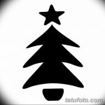 фото тату Ёлки 05.03.2019 №053 - photo tattoo Christmas trees - tatufoto.com