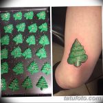 фото тату Ёлки 05.03.2019 №060 - photo tattoo Christmas trees - tatufoto.com