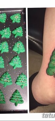 фото тату Ёлки 05.03.2019 №060 — photo tattoo Christmas trees — tatufoto.com