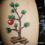 фото тату Ёлки 05.03.2019 №062 - photo tattoo Christmas trees - tatufoto.com
