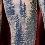фото тату Ёлки 05.03.2019 №085 - photo tattoo Christmas trees - tatufoto.com