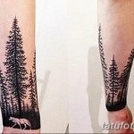 фото тату Ёлки 05.03.2019 №097 - photo tattoo Christmas trees - tatufoto.com