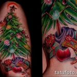 фото тату Ёлки 05.03.2019 №109 - photo tattoo Christmas trees - tatufoto.com