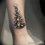 фото тату Ёлки 05.03.2019 №118 - photo tattoo Christmas trees - tatufoto.com