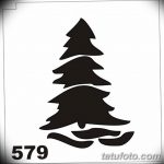 фото тату Ёлки 05.03.2019 №121 - photo tattoo Christmas trees - tatufoto.com