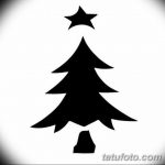 фото тату Ёлки 05.03.2019 №131 - photo tattoo Christmas trees - tatufoto.com