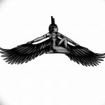фото тату Богиня Исида 16.03.2019 №004 - Isis tattoo photo - tatufoto.com