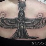 фото тату Богиня Исида 16.03.2019 №026 - Isis tattoo photo - tatufoto.com