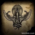 фото тату Богиня Исида 16.03.2019 №034 - Isis tattoo photo - tatufoto.com