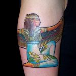 фото тату Богиня Исида 16.03.2019 №048 - Isis tattoo photo - tatufoto.com