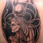 фото тату Богиня Исида 16.03.2019 №064 - Isis tattoo photo - tatufoto.com