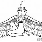 фото тату Богиня Исида 16.03.2019 №072 - Isis tattoo photo - tatufoto.com