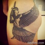 фото тату Богиня Исида 16.03.2019 №075 - Isis tattoo photo - tatufoto.com