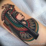 фото тату Богиня Исида 16.03.2019 №077 - Isis tattoo photo - tatufoto.com