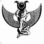 фото тату Богиня Исида 16.03.2019 №087 - Isis tattoo photo - tatufoto.com