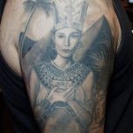 фото тату Богиня Исида 16.03.2019 №093 - Isis tattoo photo - tatufoto.com