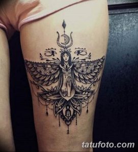 фото тату Богиня Исида 16.03.2019 №114 - Isis tattoo photo - tatufoto.com