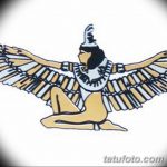 фото тату Богиня Исида 16.03.2019 №149 - Isis tattoo photo - tatufoto.com