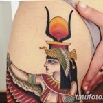 фото тату Богиня Исида 16.03.2019 №155 - Isis tattoo photo - tatufoto.com