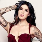 фото тату Кэт Вон Ди 16.03.2019 №005 - photo tattoo Kat Von D - tatufoto.com