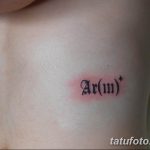 фото тату группа крови пример 19.03.2019 №021 - tattoo with blood - tatufoto.com
