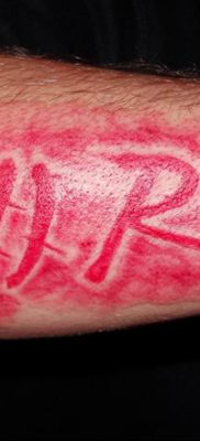 фото тату группа крови пример 19.03.2019 №045 — tattoo with blood — tatufoto.com