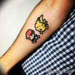 фото тату из пикселей 27.03.2019 №018 - tattoo pixel - tatufoto.com